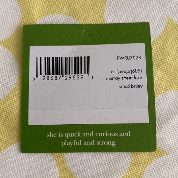 Kate Spade Faux Crocodile embossed cosmetic case - Picture 2 of 13